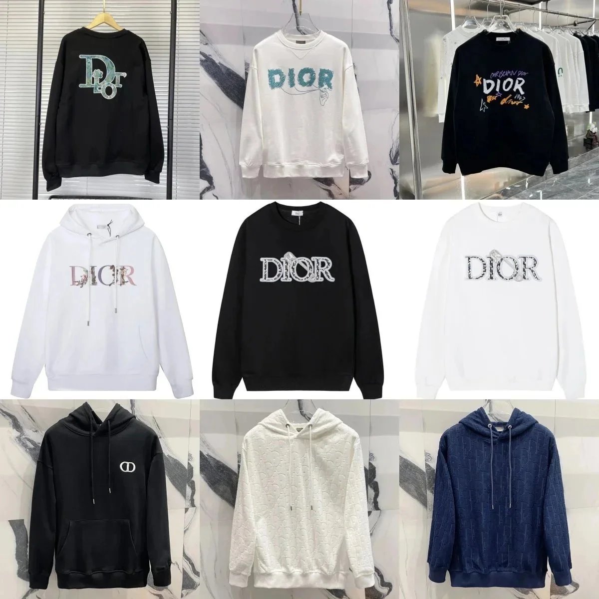 Dior hoodie（30 colores TOP）