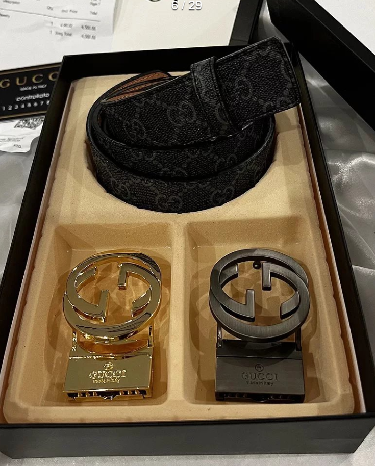 Louis Vuitton Belts (Including brands like Amiri, Gucci, Fendi and Burberry)