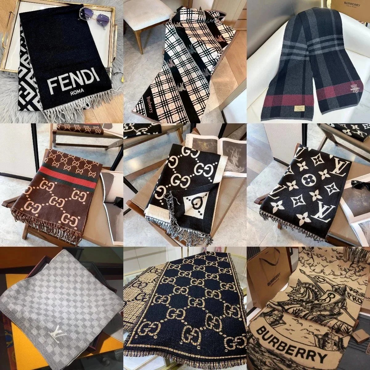 1:1 original LV Louis Vuitton Scarf