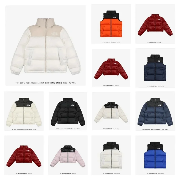  The North Face  Down jacket Vest( 39 style TOP）