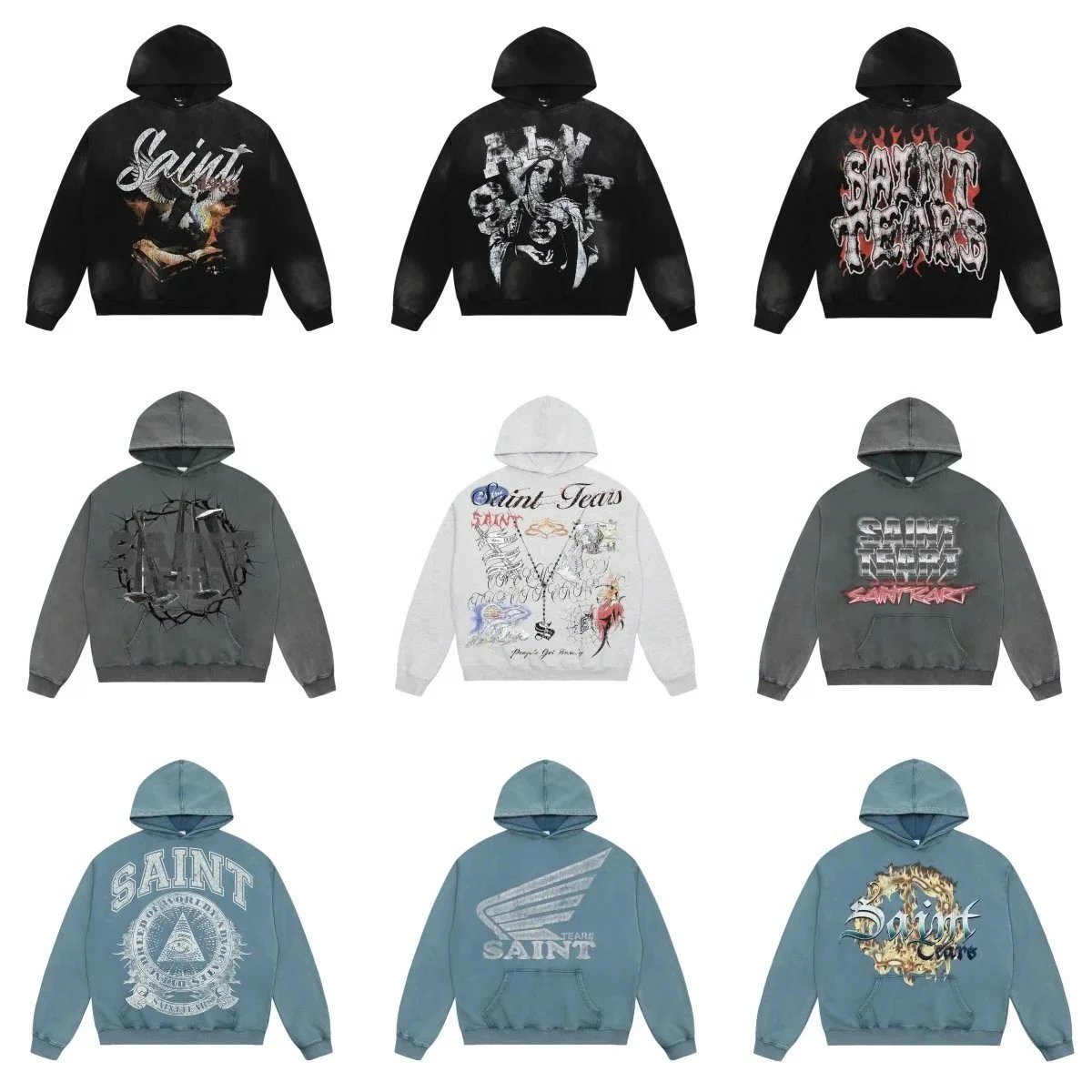 Saint Michael Hoodie（color 40）