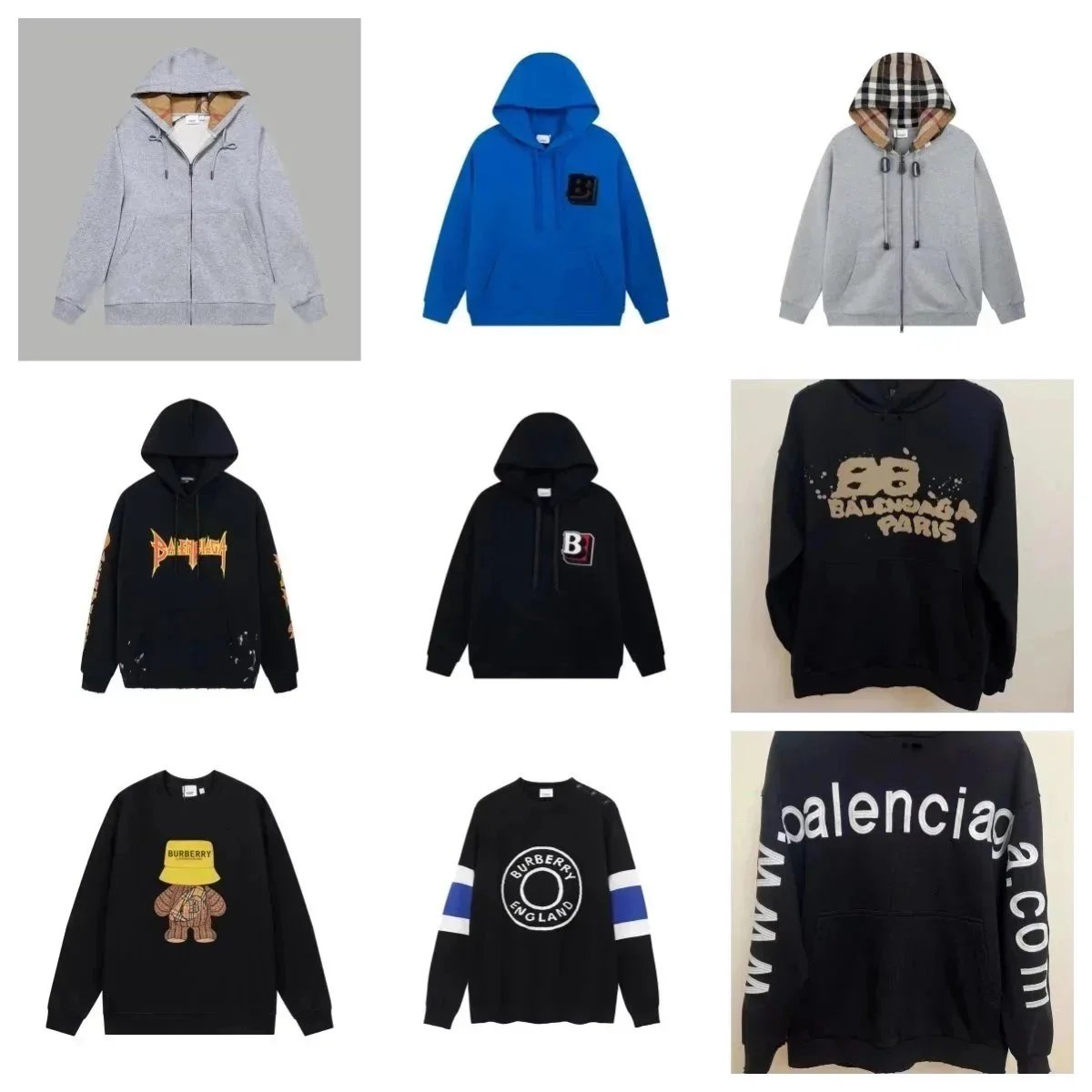 Burberry hoodie  (40 styles TOP)