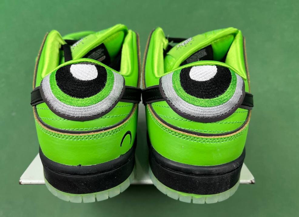  Nike Dunk Low SB X The Powerpuff Girls Bubbles
