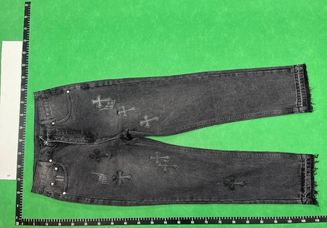  Balenciaga,denim tears, burberry, cortiez, chrome hearts jeans