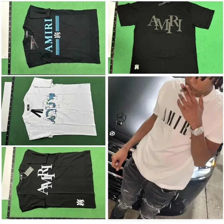 Amiri T-shirt ( 40 + styles)