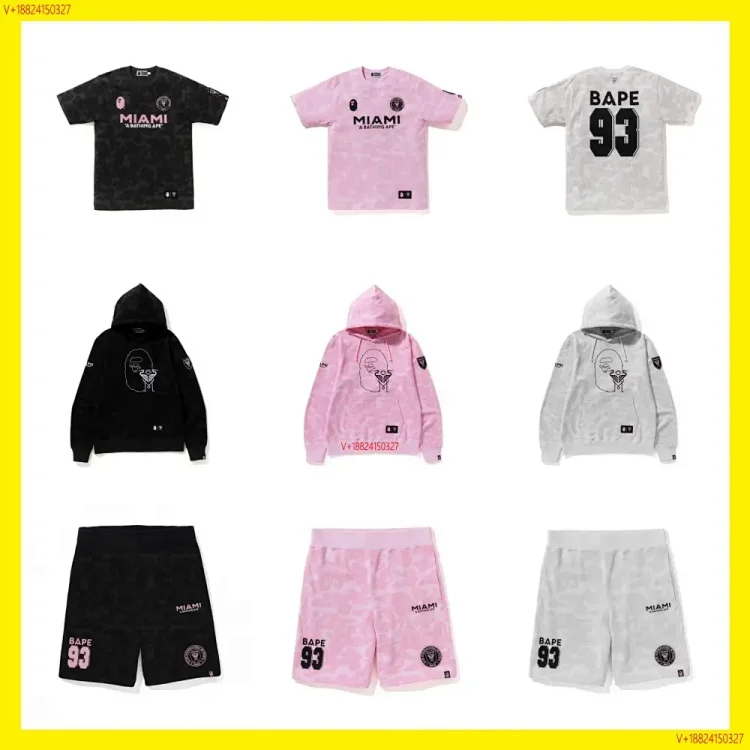 bape T-shirt shorts set  (40 styles)
