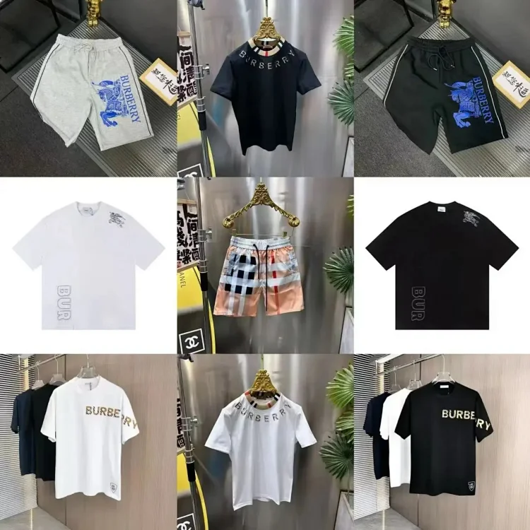 Burberry T-shirts POLO shirts Short sleeve shorts