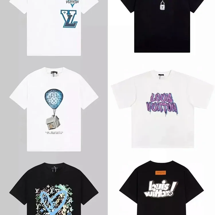   Louis Vuitton short-sleeved T-shirt (15 colors)