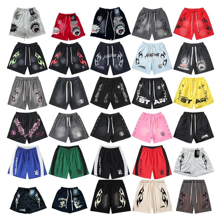 Hellstar Sp⑤der shorts