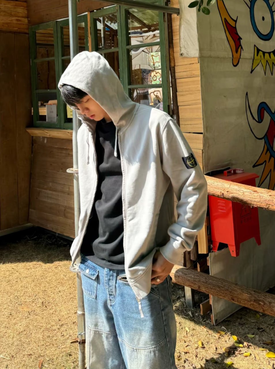 Stone Island hooded sweatshirt