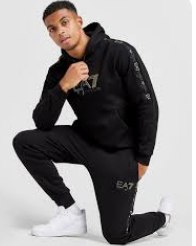 EA7 hooded suit