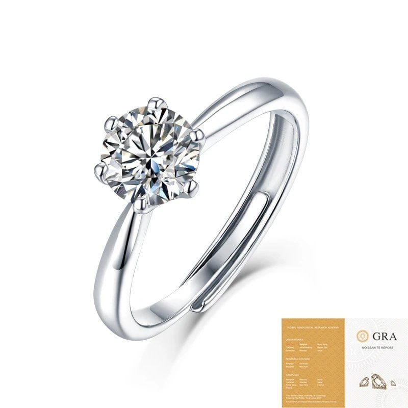 Moissanite Silver Jewelry (30 CP
