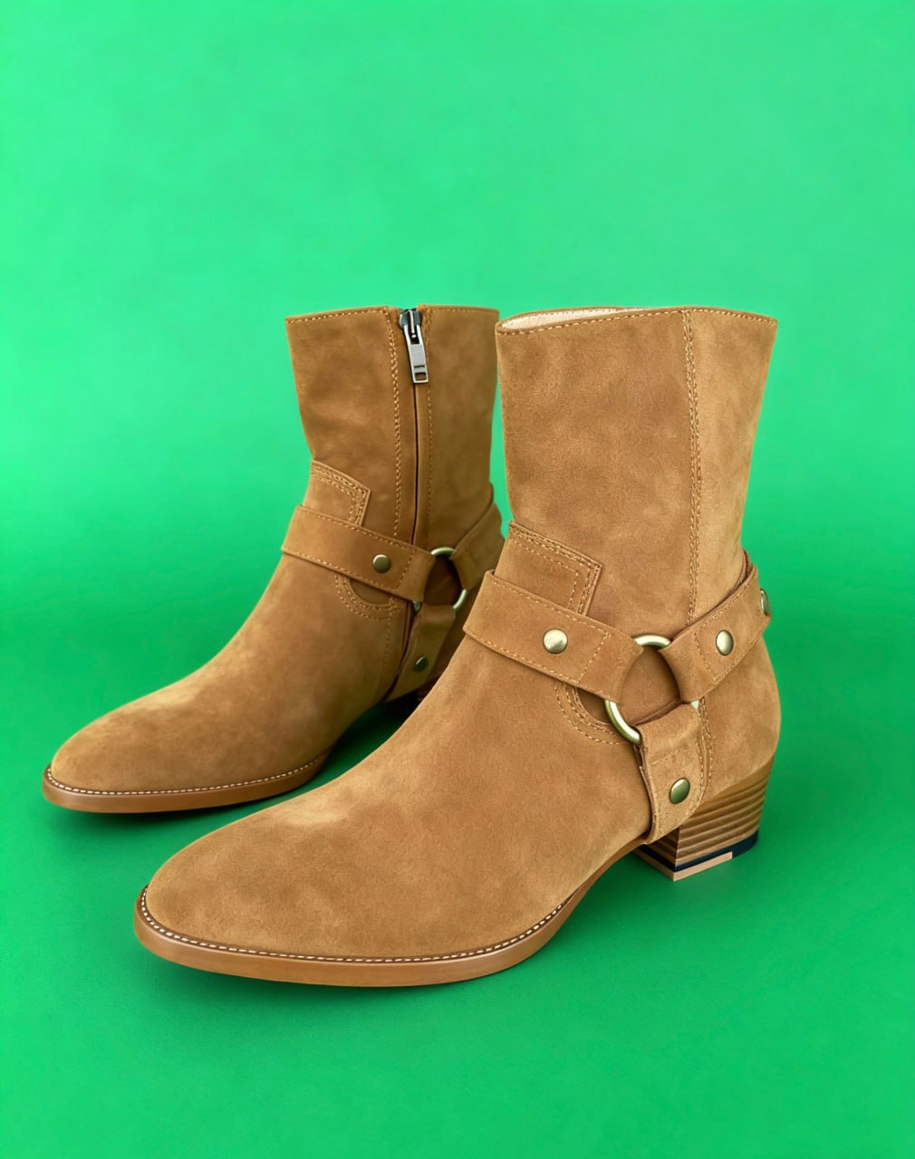 Saint Laurent pointed British boots