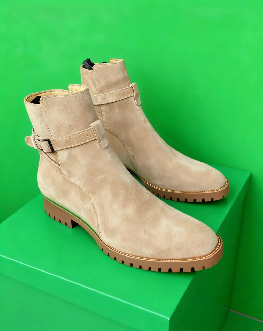 Saint Laurent pointed British boots