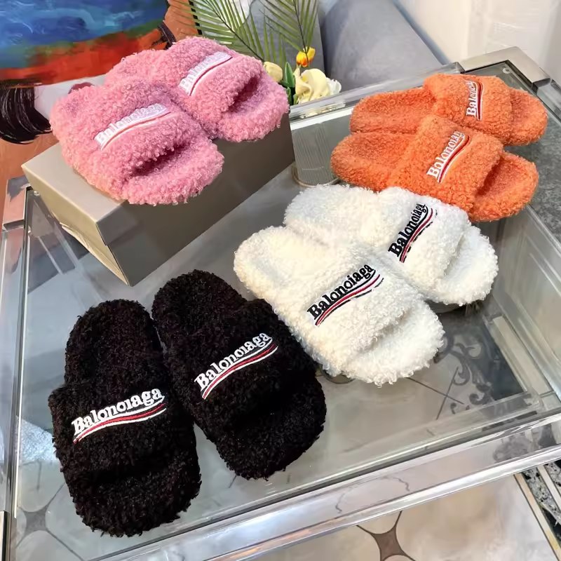 Balenciaga cotton slippers