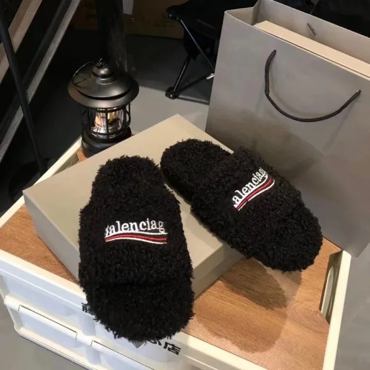 Balenciaga cotton slippers