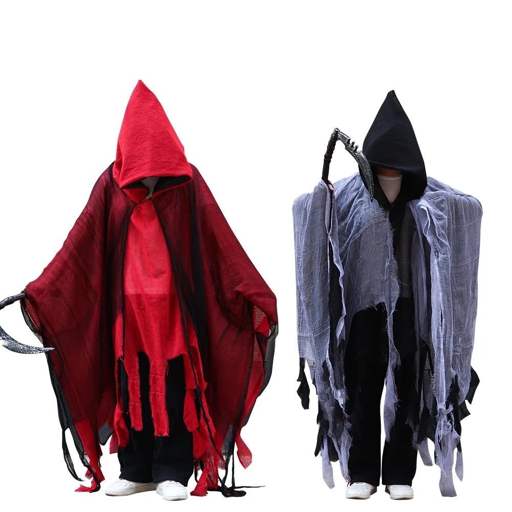Halloween COS Skeleton Cape