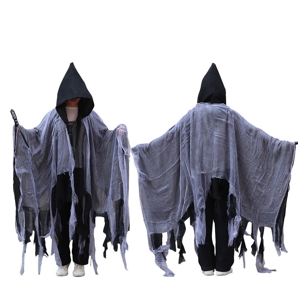 Halloween COS Skeleton Cape