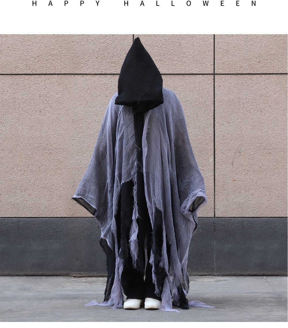 Halloween COS Skeleton Cape