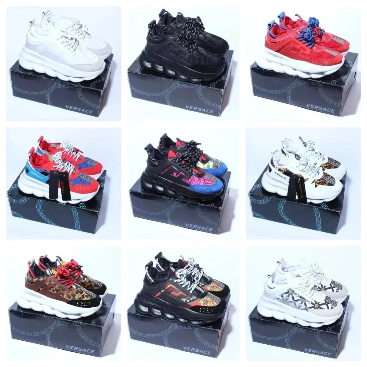 Versace Chain Shoes