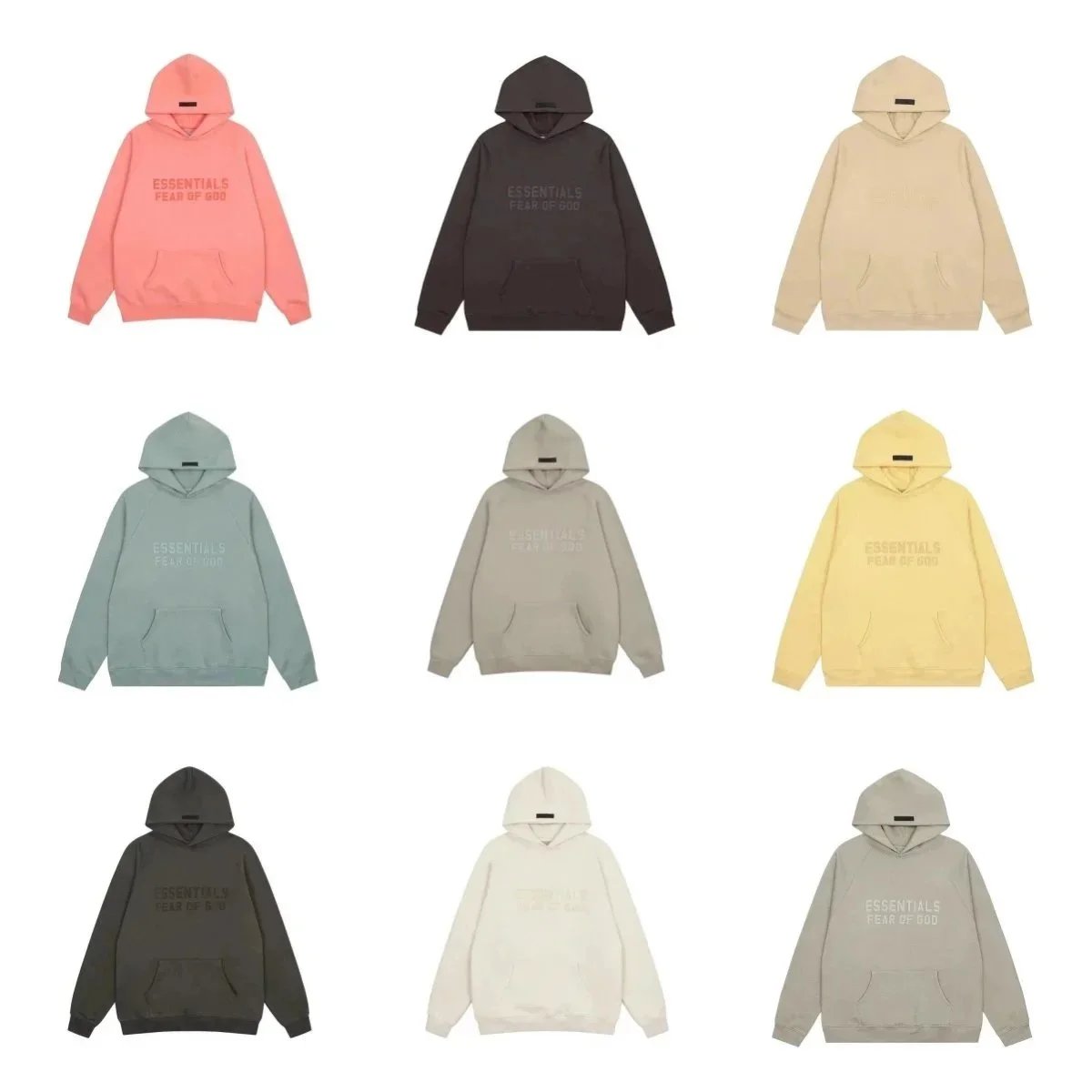 Fear of God Essentials Hoodie [27 styles]