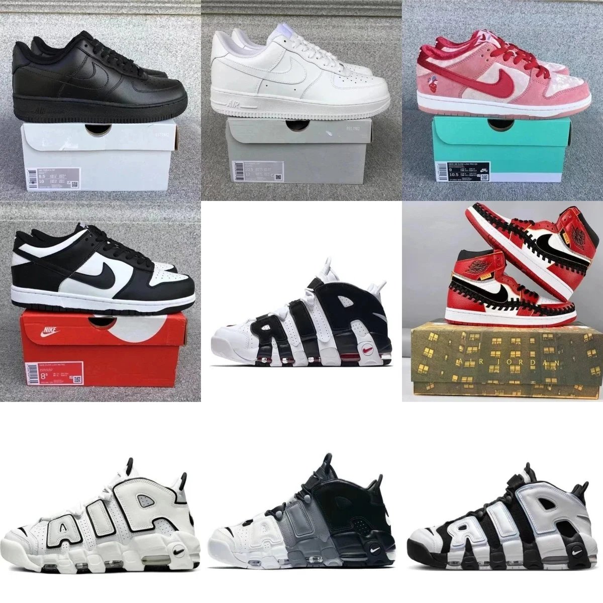 Nike Air More Uptempo AIR FORCE 1（40 style