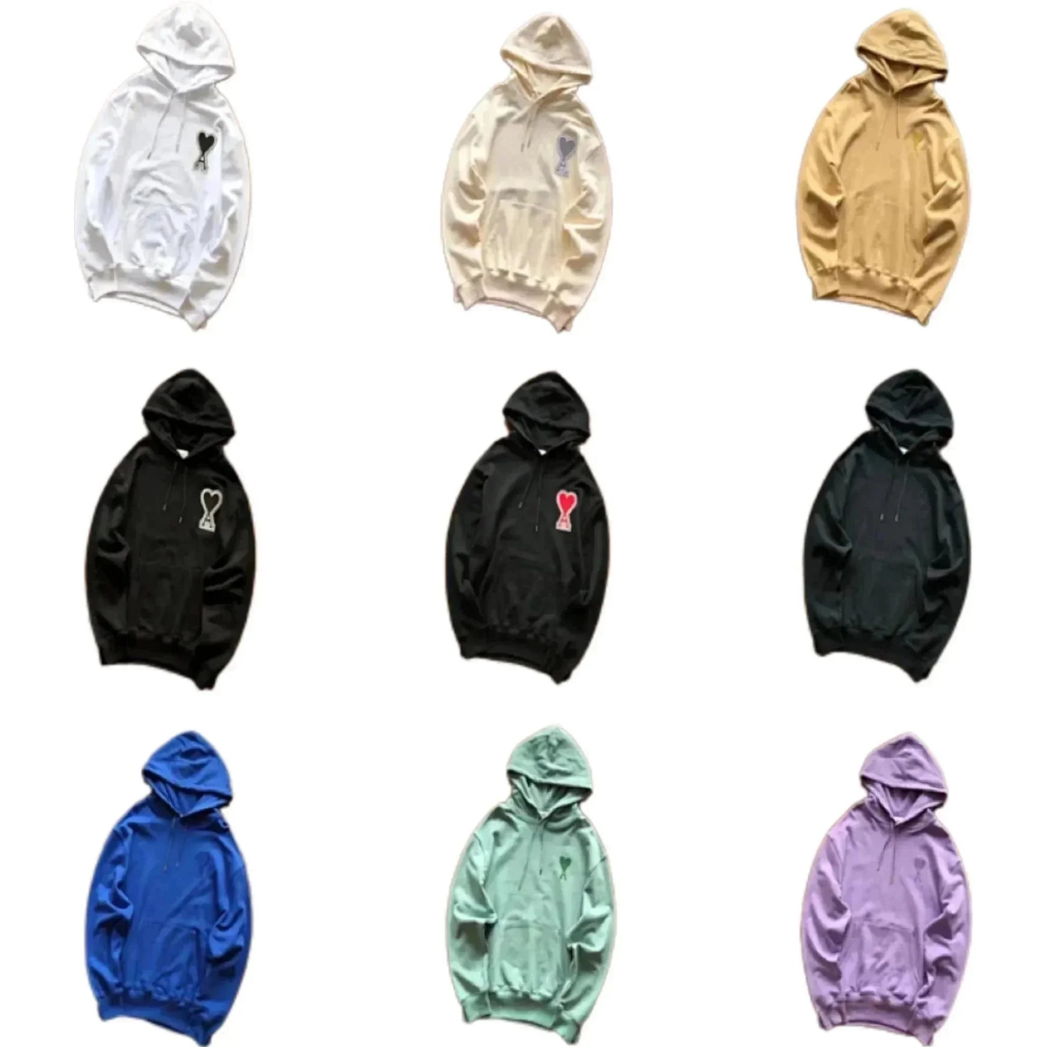 Amiparis Heart Logo Hoodie 37 styles