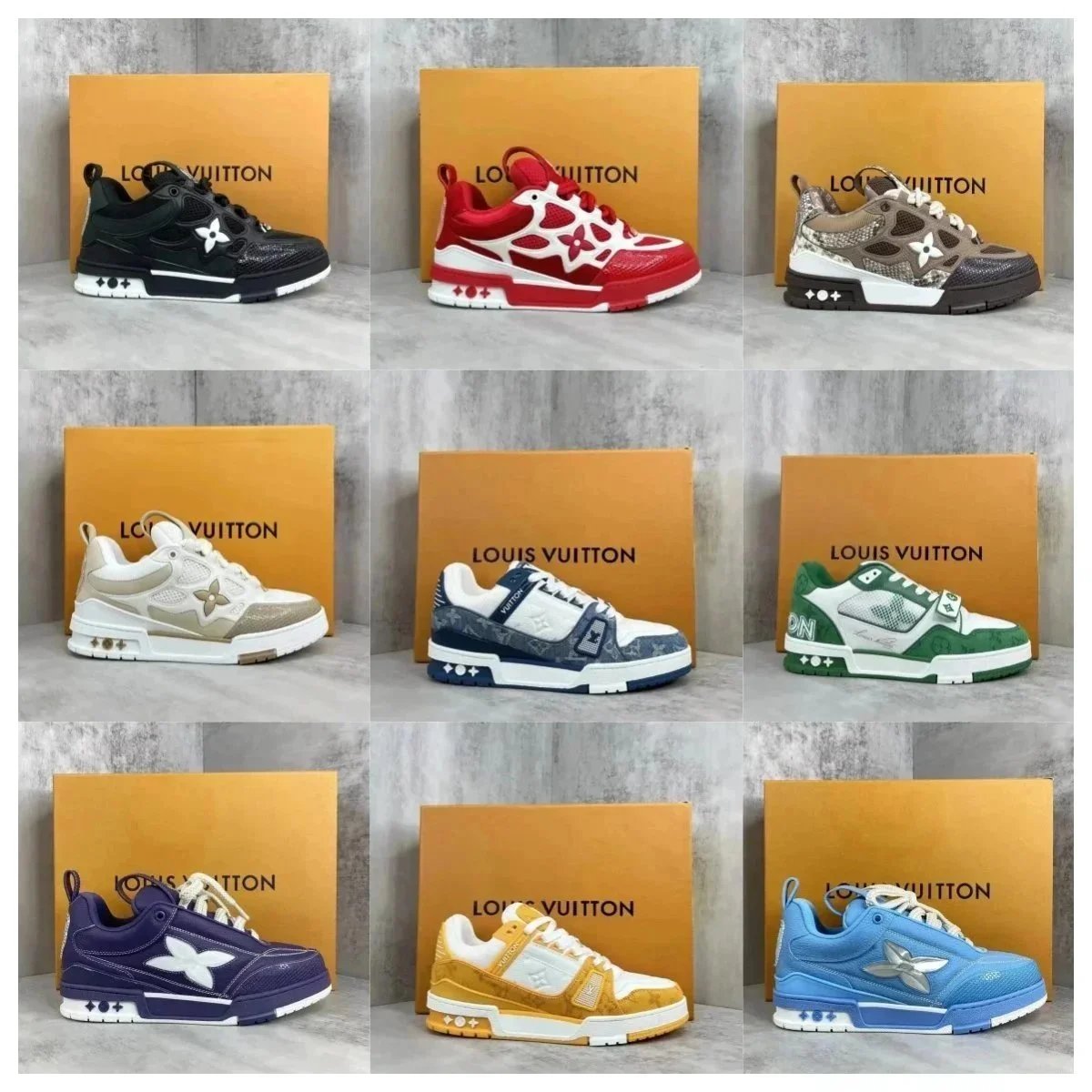  Louis Vuitton Trainer Sneakers [40+ styles]