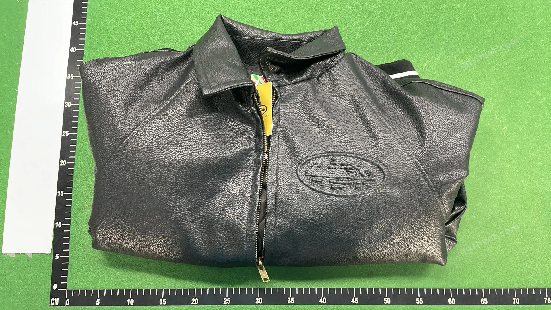 Stussy Better Than Never Leather Bomber Jacket